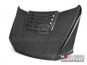 Ford Raptor Carbon Fiber Hood - OE Style - Gloss by Anderson Composites Ford Raptor Carbon Fiber Hood - OE Style - Gloss by Anderson Composites